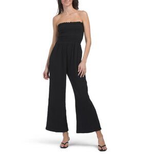 COLOURBROOKE Black Gauze Jumpsuit